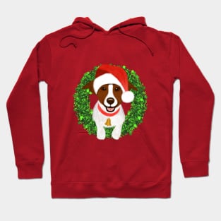 Jack Russell Xmas Hoodie